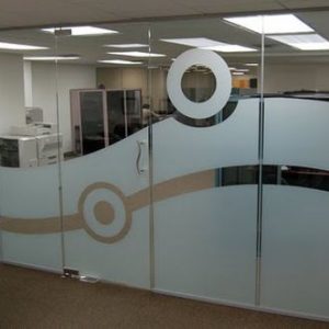 Etched glass Polymeer airfree 160cm per rol