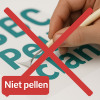 Niet pellen