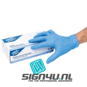 RHandschoenen nitrile poedervrij (XL) 100 st.per pak