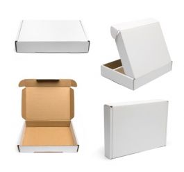 Brievenbusdozen A4 - 100 stuks-  - wit