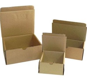 Postdozen 250 x 150 x 100 mm bruin