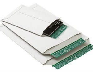 Progress massiefkarton enveloppen 237 x 342 x 30 mm wit met strip