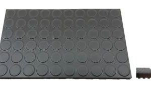 Anti-vermoeidheidsmat 3000 x 600 x 11 mm donkergrijs