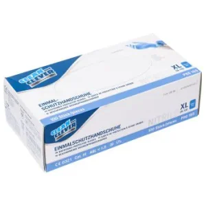 Handschoenen nitrile poedervrij (XL) 100 st.per pak