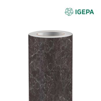 New Deco Wallfilm Marble zwart DMB1400 1220 mm x 50 M