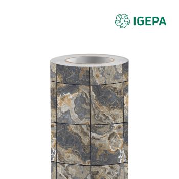 New Deco Wallfilm Marble bruin DMB1550 1220 mm x 50 M