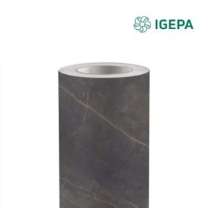 Igepa Newdeco Wallfilm Marble antraciet DMB1613 1220 mm x 50 M