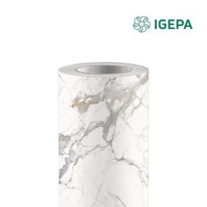 New Deco Wallfilm Marble wit DMB1810 1220 mm x 50 M