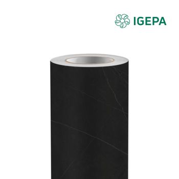 New Deco Wallfilm Marble zwart DMB81 1220 mm x 50 M