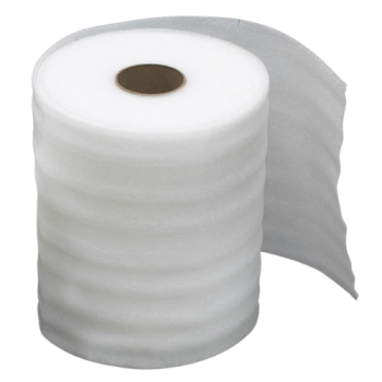 Schuimfolie rollen 1550 mm x 500 mtr dikte 1 mm wit