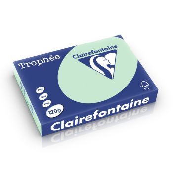 Clairefontaine Trophee pastel groen 120 g/m² 210 x 297 mm LL 1216