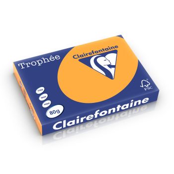 Clairefontaine Trophee pastel oranje 80 g/m² 297 x 420 mm BL 1880