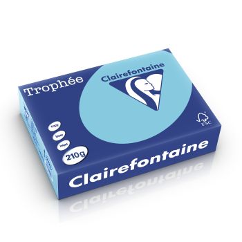 Clairefontaine Trophee pastel helblauw 210 g/m² 210 x 297 mm LL 2222
