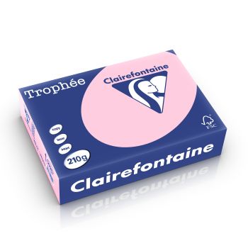 Clairefontaine Trophee pastel roos 210 g/m² 210 x 297 mm LL 2225
