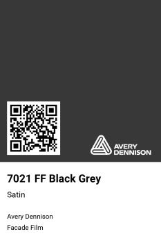 Avery Facade film RAL7021 Black Grey Lustre 150x50,0m - Afbeelding 3