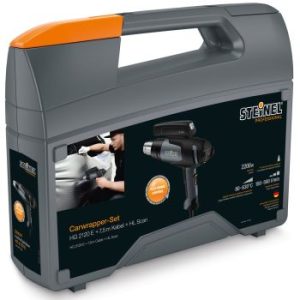 Steinel Föhn HG2120 E Carwrapper-Set in Koffer